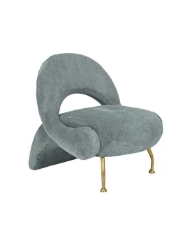 ΠΟΛΥΘΡΟΝΑ Fylliana FL6654 ΠΕΤΡΟΛ ΥΦΑΣΜΑΤΟΣ ΧΡΥΣΟ ΜΕΤΑΛΛΙΚΟ ΠΟΔΙ 80x86x81εκ