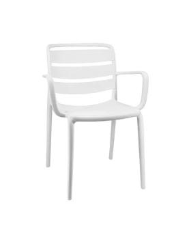 ΚΑΡΕΚΛΑ ΚΗΠΟΥ Fylliana Talia ΑΠΟ ΠΟΛΥΠΡΟΠΥΛΕΝΙΟ (PP) ΛΕΥΚΟ ΧΡΩΜΑ 56x60x81εκ