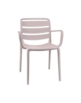 ΚΑΡΕΚΛΑ ΚΗΠΟΥ Fylliana Talia ΑΠΟ ΠΟΛΥΠΡΟΠΥΛΕΝΙΟ (PP) CAPPUCCINO ΧΡΩΜΑ 56x60x81εκ