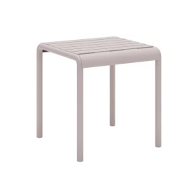 ΤΡΑΠΕΖΑΚΙ ΚΗΠΟΥ Fylliana Zenya ΑΠΟ ΠΟΛΥΠΡΟΠΥΛΕΝΙΟ (PP) CAPPUCCINO ΧΡΩΜΑ 46x46x48εκ