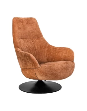 ΠΕΡΙΣΤΡΕΦΟΜΕΝΗ ΠΟΛΥΘΡΟΝΑ Fylliana Cosmo ΠΟΡΤΟΚΑΛΙ ΧΡΩΜΑ 88x74x97εκ