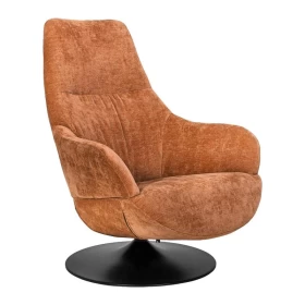 ΠΕΡΙΣΤΡΕΦΟΜΕΝΗ ΠΟΛΥΘΡΟΝΑ Fylliana Cosmo ΠΟΡΤΟΚΑΛΙ ΧΡΩΜΑ 88x74x97εκ