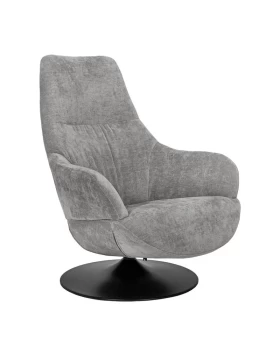 ΠΕΡΙΣΤΡΕΦΟΜΕΝΗ ΠΟΛΥΘΡΟΝΑ Fylliana Cosmo ΓΚΡΙ ΧΡΩΜΑ 88x74x97εκ