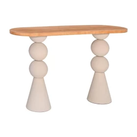 ΚΟΝΣΟΛΑ Fylliana FL620486 ΦΥΣΙΚΟ-ΚΡΕΜ ΧΡΩΜΑ 120x40x77εκ