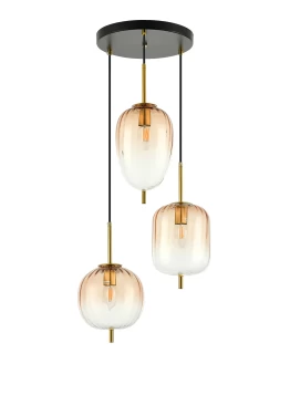 ΠΟΛΥΦΩΤΟ 3 ΣΧΕΔΙΑ ΓΥΑΛΙΑ ΜΕΛΙ ΝΤΕΓΚΡΑΝΤΕ 3xE-14 PDC 4022-3 YL