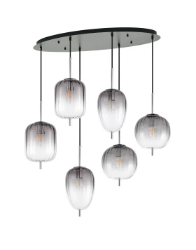 ΠΟΛΥΦΩΤΟ 3 ΣΧΕΔΙΑ ΓΥΑΛΙΑ ΦΙΜΕ ΓΚΡΙ ΝΤΕΓΚΡΑΝΤΕ 6xE-14 PDC 4022-6 CR