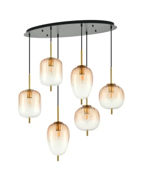 ΠΟΛΥΦΩΤΟ 3 ΣΧΕΔΙΑ ΓΥΑΛΙΑ ΜΕΛΙ ΝΤΕΓΚΡΑΝΤΕ 6xE-14 PDC 4022-6 YL