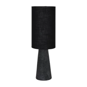 ΛΑΜΠΑ ΔΑΠΕΔΟΥ Fylliana FL127827 ΜΕ ΚΑΠΕΛΟ ΑΠΟ ΓΙΟΥΤΑ ΜΑΥΡΟ ΧΡΩΜΑ Ε27 73εκ