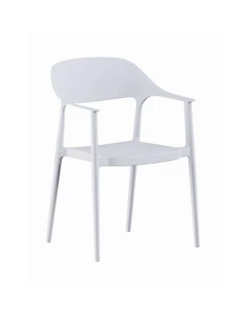 ΚΑΡΕΚΛΑ ΚΗΠΟΥ Fylliana Aven ΑΠΟ ΠΟΛΥΠΡΟΠΥΛΕΝΙΟ (PP) ΛΕΥΚΟ ΧΡΩΜΑ 55x54x83εκ