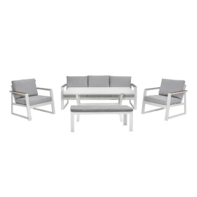 ΣΕΤ ΣΑΛΟΝΙ ΕΞΟΧΗΣ 5 ΤΕΜΑΧΙΩΝ Fylliana Maya ΛΕΥΚΟ ΧΡΩΜΑ 