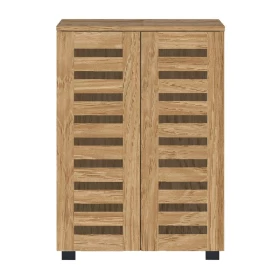 ΠΑΠΟΥΤΣΟΘΗΚΗ Fylliana Vento ΜΕ 4 ΡΑΦΙΑ ΧΡΩΜΑ ARTISAN OAK 60x33x87εκ