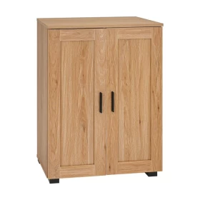 ΠΑΠΟΥΤΣΟΘΗΚΗ Fylliana Cubo ΜΕ 4 ΡΑΦΙΑ ΧΡΩΜΑ ARTISAN OAK 60x33x84εκ