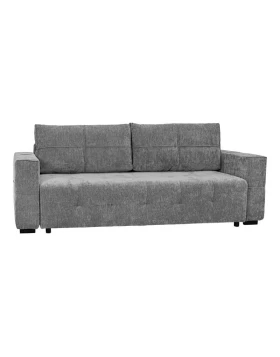 ΚΑΝΑΠΕΣ-ΚΡΕΒΑΤΙ Fylliana Lidia ΓΚΡΙ ΧΡΩΜΑ 244x98x97εκ