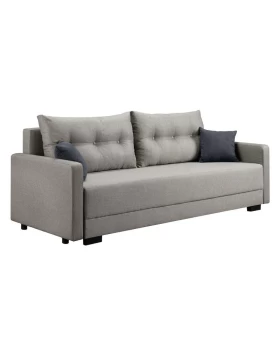 ΚΑΝΑΠΕΣ ΚΡΕΒΑΤΙ ENCO ΜΠΕΖ 220x88x77εκ