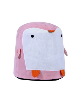 ΔΙΑΚΟΣΜΗΤΙΚΟ ΥΦΑΣΜΑΤΙΝΟ ΣΚΑΜΠΟ Fylliana ΠΙΓΚΟΥΙΝΟΣ ΛΕΥΚΟ-ΡΟΖ 28x30εκ