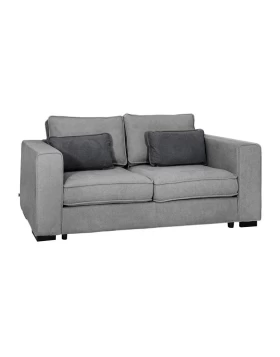 ΔΙΘΕΣΙΟΣ ΚΑΝΑΠΕΣ Huelva ΓΚΡΙ ΥΦΑΣΜΑ 181x93x86εκ