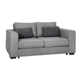 ΔΙΘΕΣΙΟΣ ΚΑΝΑΠΕΣ Huelva ΓΚΡΙ ΥΦΑΣΜΑ 181x93x86εκ