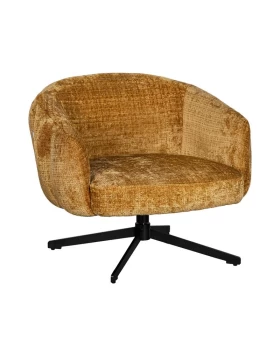 ΠΕΡΙΣΤΡΕΦΟΜΕΝΗ ΠΟΛΥΘΡΟΝΑ Fylliana Malena ΜΟΥΣΤΑΡΔΙ ΥΦΑΣΜΑ 73x84x68εκ