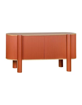 ΟΒΑΛ ΜΠΟΥΦΕΣ Fylliana Elington ΦΥΣΙΚΟ-ΠΟΡΤΟΚΑΛΙ 160x40x80εκ