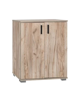 ΠΑΠΟΥΤΣΟΘΗΚΗ Fylliana Shoerack GREY OAK ΧΡΩΜΑ 69x34x85εκ