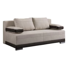 ΚΑΝΑΠΕΣ ΚΡΕΒΑΤΙ KRON ΜΠΕΖ ΧΡΩΜΑ 198x95x81εκ