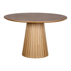 ΤΡΑΠΕΖΙ ΤΡΑΠΕΖΑΡΙΑΣ Fylliana Elington ΦΥΣΙΚΟ 120x120x75εκ