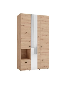 ΝΤΟΥΛΑΠΑ CAMPSIE 3K1F1O h207 ARTISAN OAK ΧΡΩΜΑ 118x52x208εκ