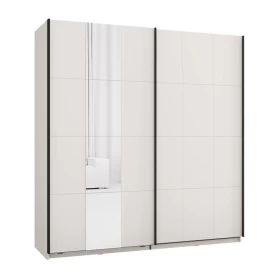 ΝΤΟΥΛΑΠΑ ΜΕ ΚΑΘΡΕΦΤΗ SALAMIS 200 OG h205 CASHMERE ΧΡΩΜΑ 195x61x205εκ
