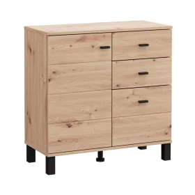 ΚΟΜΟΤΑ-ΜΠΟΥΦΕΣ ALMOND 77 2K3F1V ARTISAN OAK ΧΡΩΜΑ 77x35x78εκ