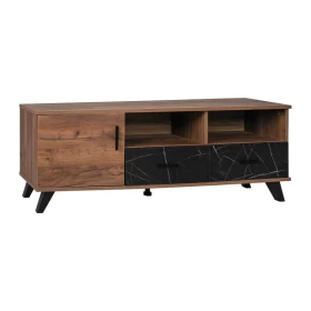 ΕΠΙΠΛΟ ΤΗΛΕΟΡΑΣΗΣ Fylliana Miami TOBACCO ΜΕ BLACK MARBLE ΧΡΩΜΑ 160x40x51εκ