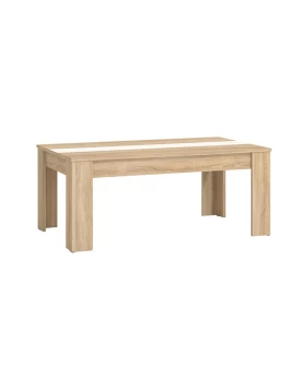 ΤΡΑΠΕΖΙ ΣΑΛΟΝΙΟΥ MARENGO SONOMA/OPAQUE WHITE 112x65x46εκ