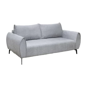 ΤΡΙΘΕΣΙΟΣ ΚΑΝΑΠΕΣ Fylliana Velton ΓΚΡΙ ΧΡΩΜΑ 222x95x92εκ