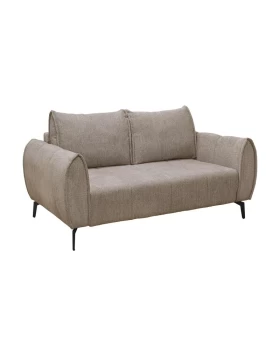 ΔΙΘΕΣΙΟΣ ΚΑΝΑΠΕΣ Fylliana Velton ΚΑΦΕ ΧΡΩΜΑ 186x95x92εκ