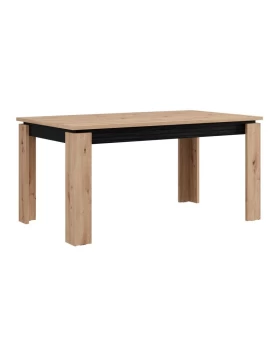 ΤΡΑΠΕΖΙ ΤΡΑΠΕΖΑΡΙΑΣ MARRON ARTISAN-ΜΑΥΡΟ 160x90x77εκ