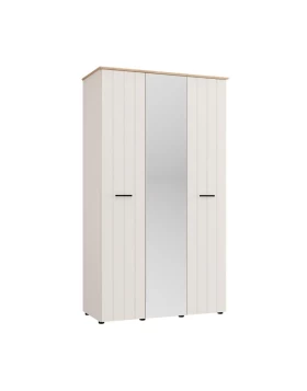 ΝΤΟΥΛΑΠΑ ΜΕ ΚΑΘΡΕΦΤΗ LAMBETH 3K1O h207 CASHMERE-ARTISAN OAK ΧΡΩΜΑ 120x54x208εκ