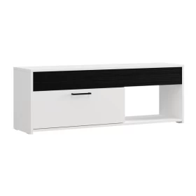 ΕΠΙΠΛΟ ΤΗΛΕΟΡΑΣΗΣ GROSSETO TV 122 ΛΕΥΚΟ-ΜΑΥΡΟ OAK 122x33x44εκ