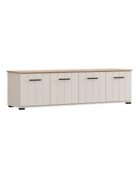 ΕΠΙΠΛΟ ΤΗΛΕΟΡΑΣΗΣ LAMBETH TV 156 4K4V CASHMERE-ARTISAN OAK 156x41x44εκ