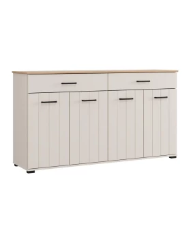 ΚΟΜΟΤΑ-ΜΠΟΥΦΕΣ LAMBETH 156 4K2F4V CASHMERE-ARTISAN OAK 156x41x86εκ