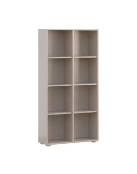 ΒΙΒΛΙΟΘΗΚΗ-ΡΑΦΙΕΡΑ Fylliana Smart 8P CASHMERE ΧΡΩΜΑ 74x25x146εκ