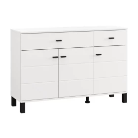 ΚΟΜΟΤΑ-ΜΠΟΥΦΕΣ ALMOND 115 3K2F3V ΛΕΥΚΟ ΧΡΩΜΑ 116x35x78εκ