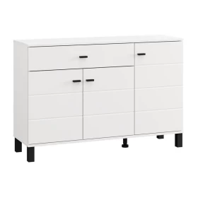 ΚΟΜΟΤΑ-ΜΠΟΥΦΕΣ ALMOND 115 3K1F3V ΛΕΥΚΟ ΧΡΩΜΑ 116x35x78εκ