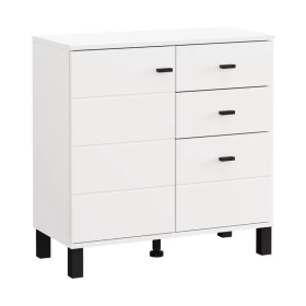 ΚΟΜΟΤΑ-ΜΠΟΥΦΕΣ ALMOND 77 2K3F1V ΛΕΥΚΟ ΧΡΩΜΑ 77x35x78εκ