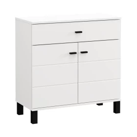 ΚΟΜΟΤΑ-ΜΠΟΥΦΕΣ ALMOND 77 2K1F2V ΛΕΥΚΟ ΧΡΩΜΑ 77x35x78εκ