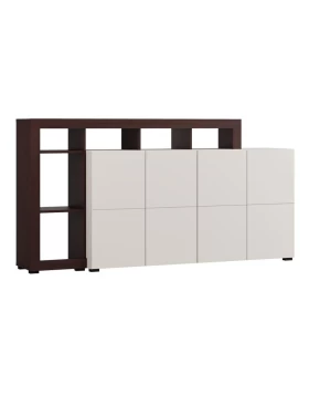 ΚΟΜΟΤΑ-ΜΠΟΥΦΕΣ ARGYLL 192 4K4V OP CASHMERE ΜΕ DARK TAILOR OAK ΧΡΩΜΑ 193x40x100εκ