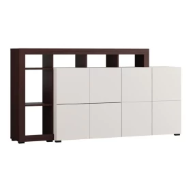 ΚΟΜΟΤΑ-ΜΠΟΥΦΕΣ ARGYLL 192 4K2F2V OP CASHMERE ΜΕ DARK TAILOR OAK ΧΡΩΜΑ 193x40x100εκ