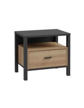 ΚΟΜΟΔΙΝΟ TERRANO RIVIERA OAK ΧΡΩΜΑ 55x40x49εκ