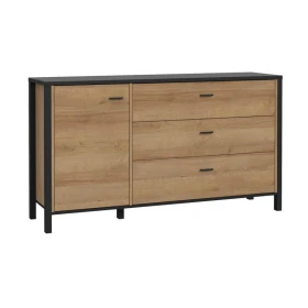 ΚΟΜΟΤΑ-ΜΠΟΥΦΕΣ TERRANO RIVIERA OAK ΧΡΩΜΑ 152x40x85εκ
