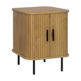ΚΟΜΟΔΙΝΟ Fylliana FL2459 SONOMA-ΜΑΥΡΟ ΧΡΩΜΑ 48x40x60εκ