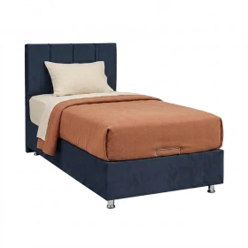 ΚΡΕΒΑΤΙ Fylliana Noble BLUE RAF ΜΕ ΑΠΟΘHKEYTIKO ΧΩΡΟ 92x208x130εκ (90x200)
