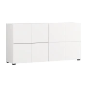 ΚΟΜΟΤΑ-ΜΠΟΥΦΕΣ ARGYLL 154 4K2F2V ΛΕΥΚΟ ΧΡΩΜΑ 155x40x79εκ